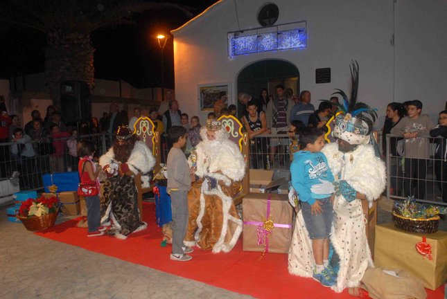 Los Reyes Magos en Playa Honda