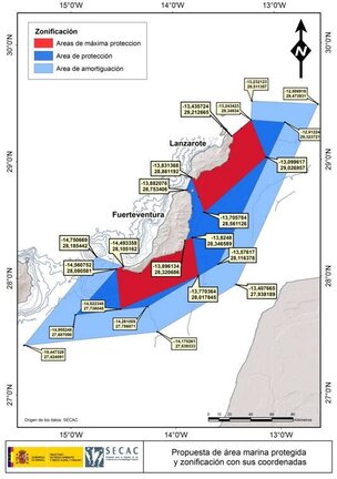 Identificación de áreas críticas para cetáceos de hábitos profundos en aguas territoriales al este de Lanzarote y Fuerteventura