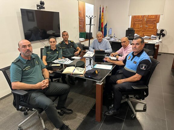 Coordinación Policía Local y Guardia Civil de Tías