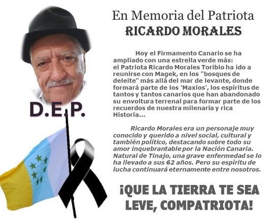 En Memoria de Ricardo Morales